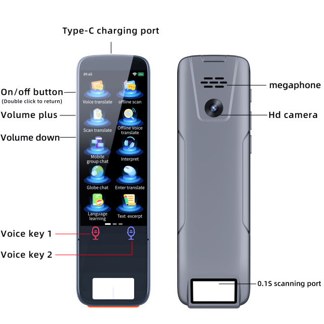 X9 Smart Portable Languages Translation Mini Portable Can Only Scan Translation Pen Wholesale Customization