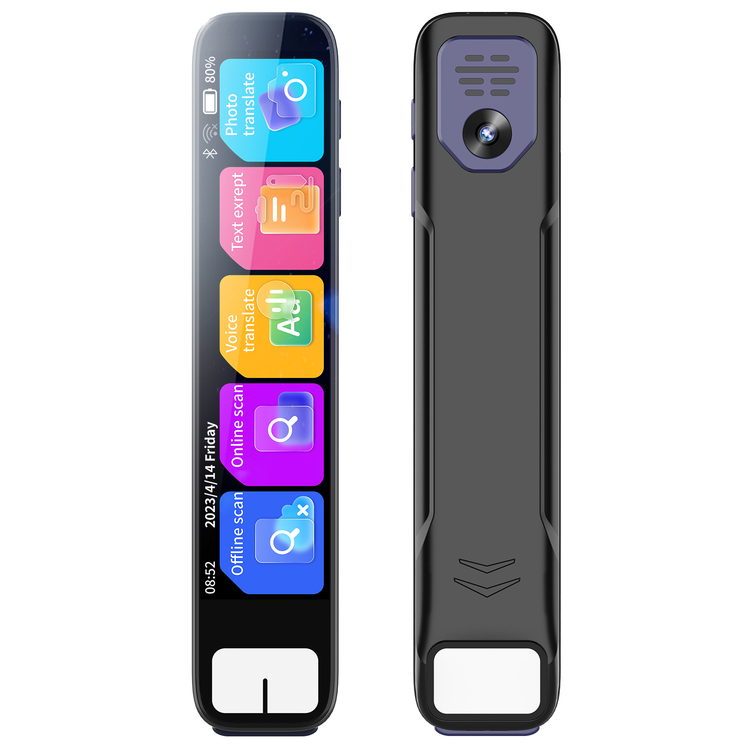 S08 Smart Portable Language Translation Device Real-time Multi-language Intelligent Speech Translation Pen