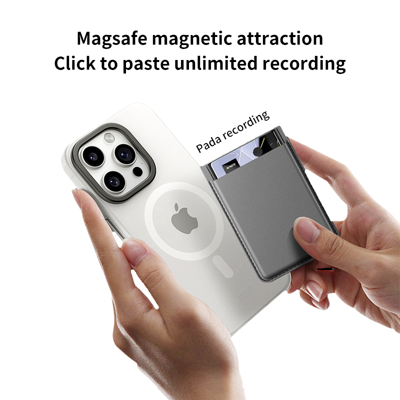 Mini Tape Recorder with Mag Netic Card Connection for Phone Recording Meeting Minutes, Call Recording ai Transcription