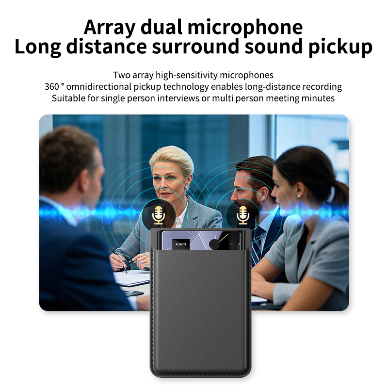 Mini Tape Recorder with Mag Netic Card Connection for Phone Recording Meeting Minutes, Call Recording ai Transcription