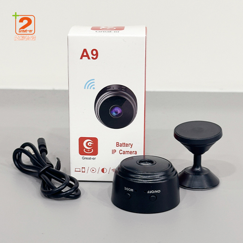 1080p Smart Small Home Infrared Night Vision Wifi Ip Portable Micro Wireless Security Cctv Security A9 Mini Wireless Camera