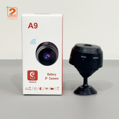 A9 Mini Wireless Portable Home Security Camera Night Vision 480p HD Resolution USB Network Surveillance for Kids CMOS Sensor
