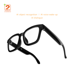 Cross-Border New V03AI Smart Glasses 2000W Pixel OLED Display Photo Video Noise Reduction AI Recognition Translation Plastic Bar