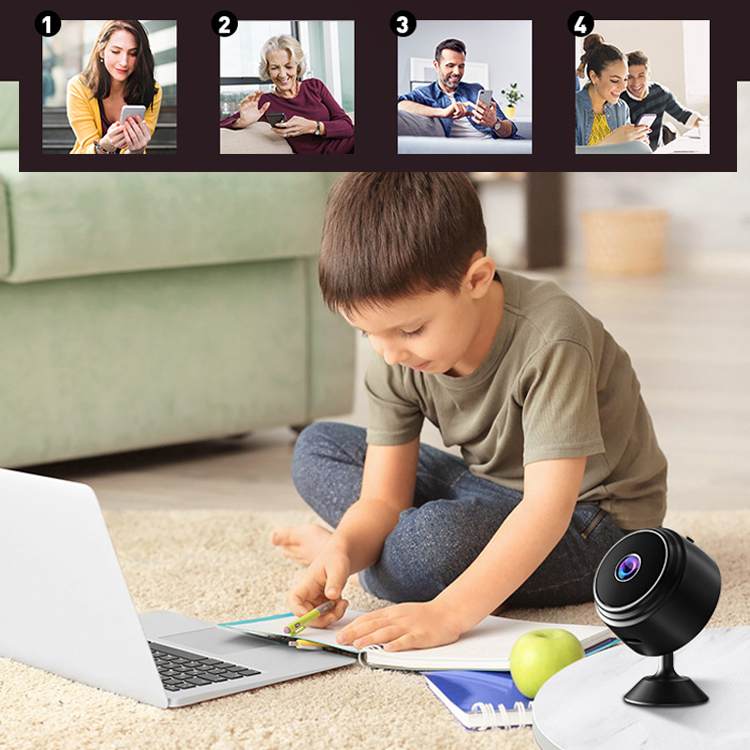 A9 Professional 1080P High Definition Mini Camera Portable WiFi Security Video Recorder Night Vision Kids Small Action Webcam