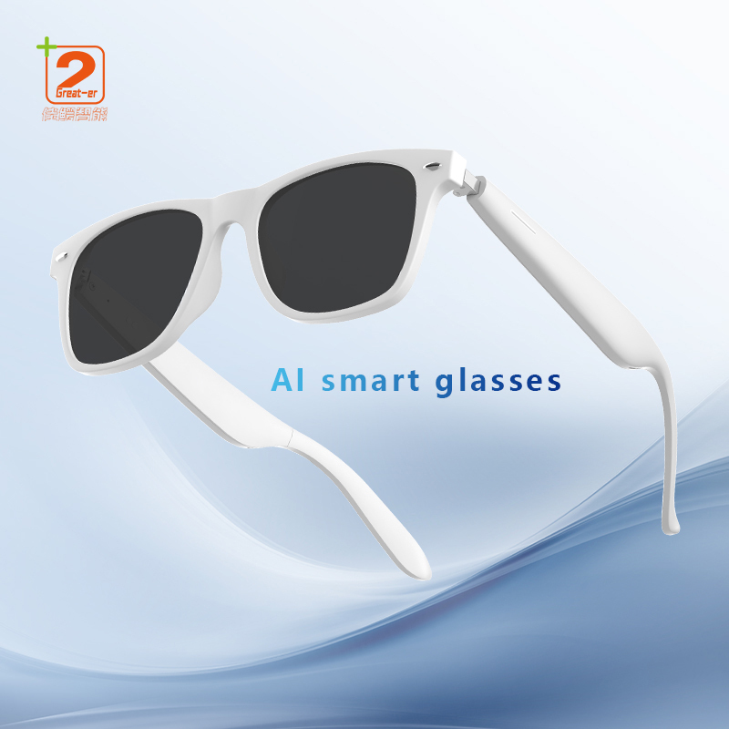 AI Voice Assistant Glasses Earphones With Camera A01 Smart Glasses For Sport Smart Device