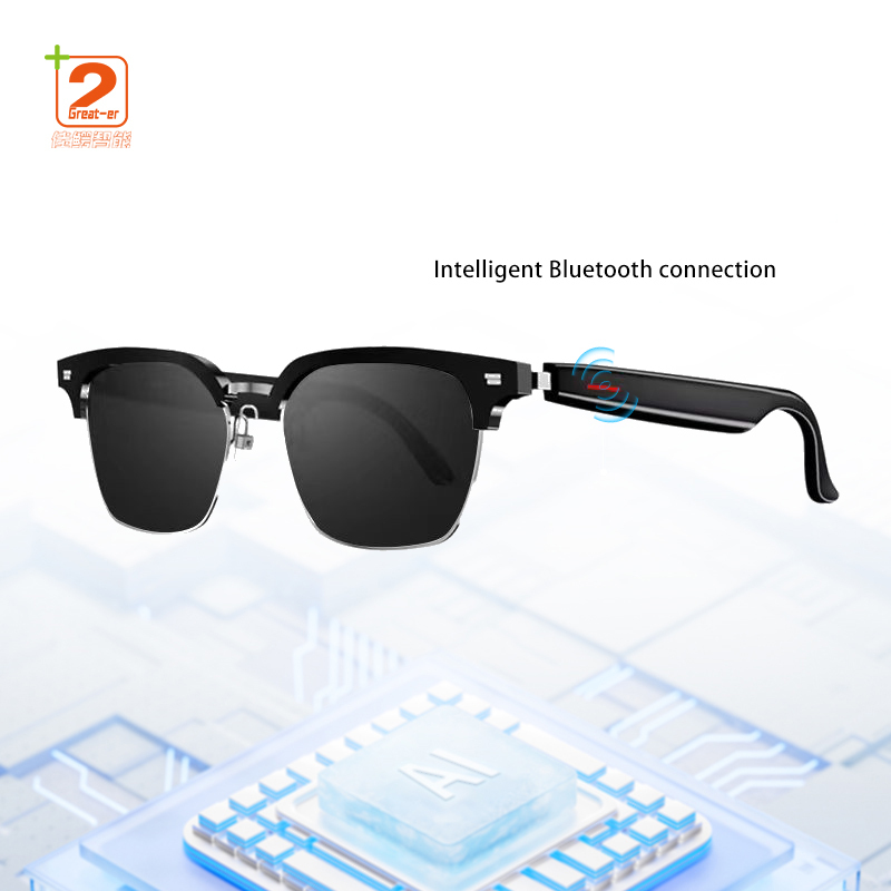 E13 Smart Glasses BT Call Voice Assistant Waterproof Anti-Blue UV Sunglasses Drive Intelligent Glasses