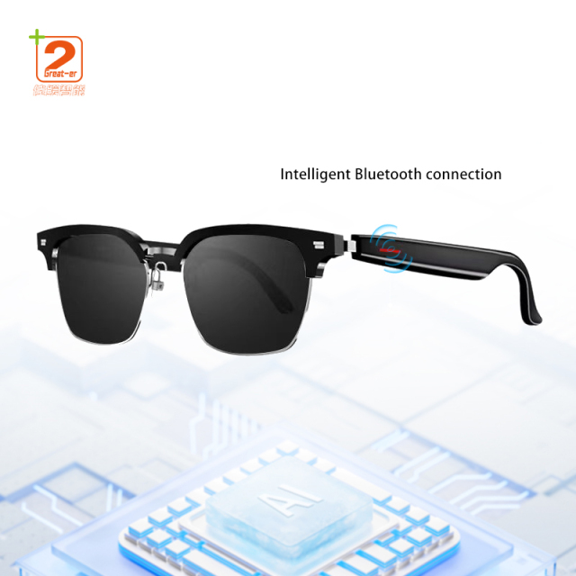 E13 Smart Glasses BT Call Voice Assistant Waterproof Anti-Blue UV Sunglasses Drive Intelligent Glasses