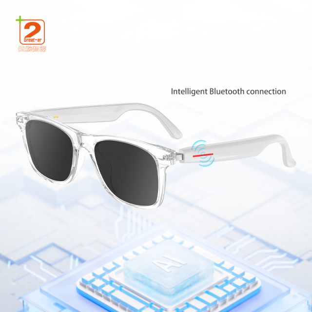 Smart Glasses AI Translation Wireless BT Call Music Intelligent Control Eyeglasses Outdoor Sunglasses For Men Women