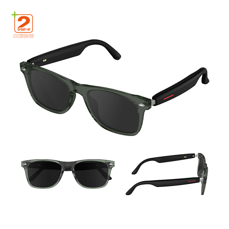 E13-C Lightweight Smart Glasses Anti-Blue Light UV Noise Reduction UV400 protection Voice Assistant E13 Smart Glasses For Men