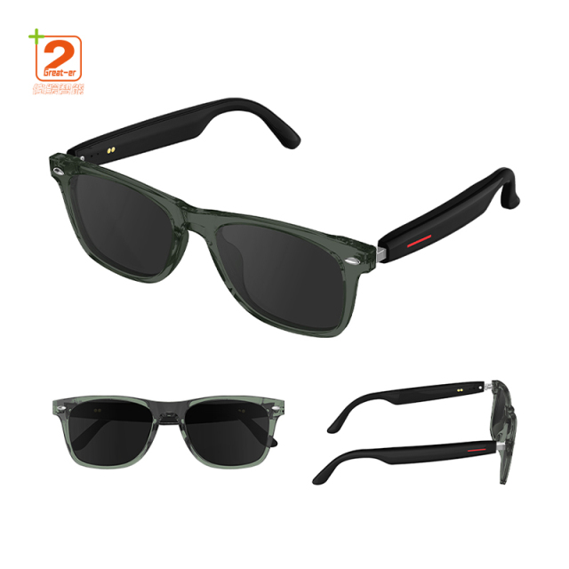 E13-C Lightweight Smart Glasses Anti-Blue Light UV Noise Reduction UV400 protection Voice Assistant E13 Smart Glasses For Men