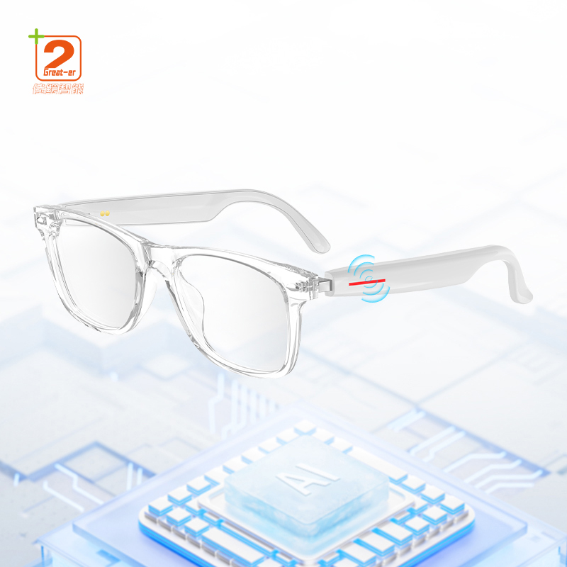 E13-C Smart Glasses Waterproof Gesture Control Music Play Voice Assistant Simultaneous Interpretation Smart Wearable