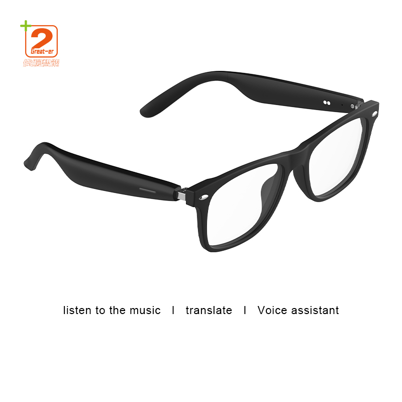 A01 AI Voice Assistant Glasses Earphones With Camera Smart Glasses