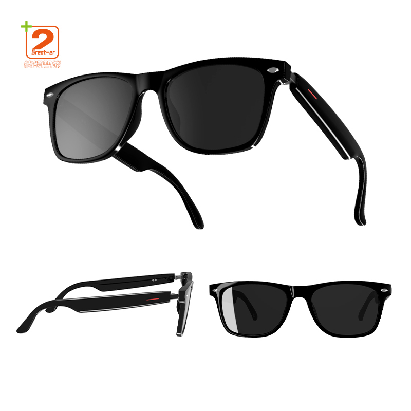 Sleek Bluetooth Glasses For A Rich Visual And Auditory Experience Bluetooth Smart-Glass
