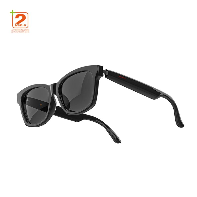 Hot Customize Smart AI Translation Wireless Audio Glasses, Waterproof Music Call Smart Glasses