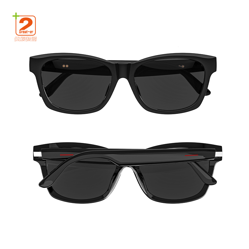 2025 Hot Customize Smart AI Translation Wireless Audio Glasses, Waterproof Music Call Smart Glasses