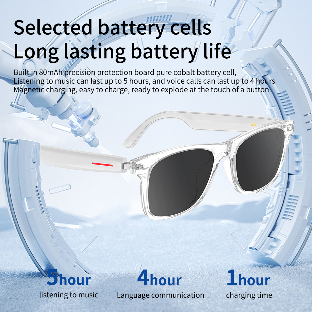 2025 High Quality Hot New Customized E13-C Smart Wireless Sunglasses Innovative Wearable Headset