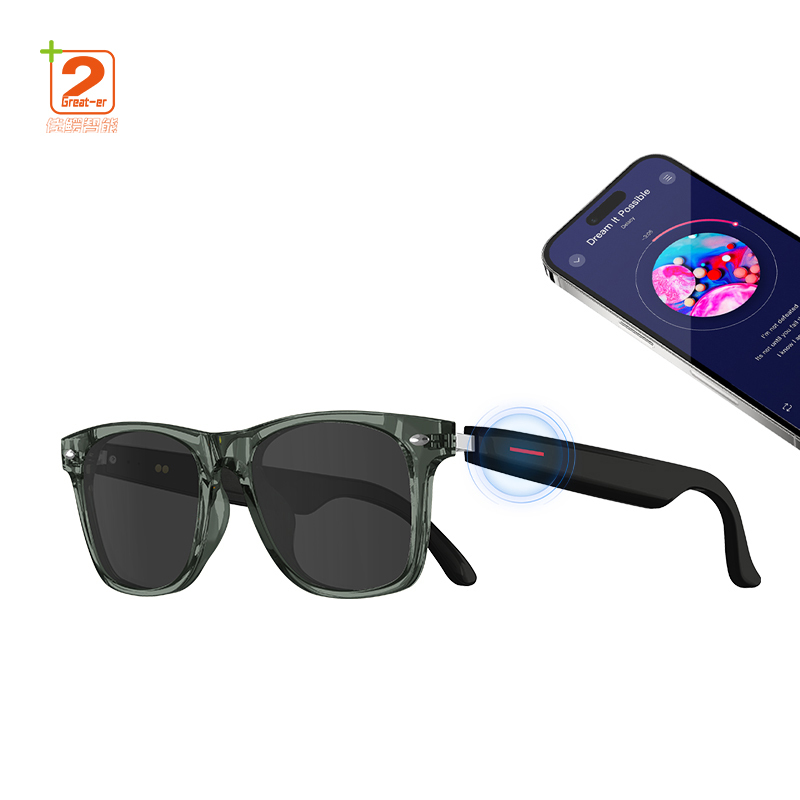 2025 E13-C Smart Glasses Anti-blue Light UV Noise Reduction UV Voice Assistant E13 Smart Sunglasses