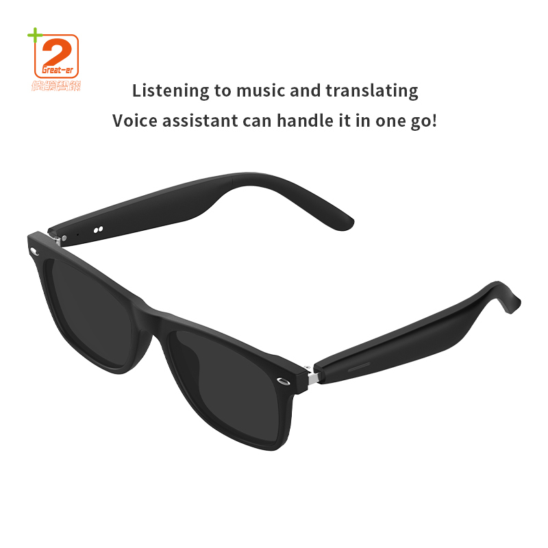 Sports Anti-blue Light Wireless Smart Glasses A01 AI Smart Glasses BT Sunglasses Outdoor