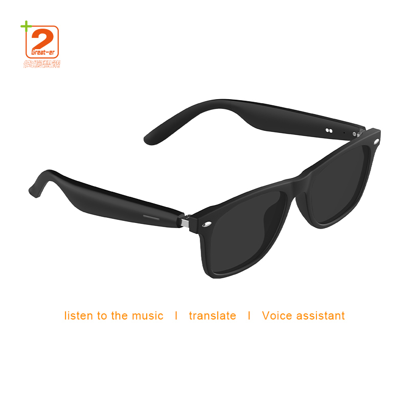 AI A01 Smart Glasses Voice Assistant Phone Call Long Battery Life Smart Wearable Headset Sun Glasses 2025