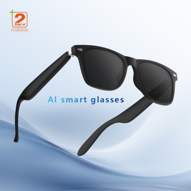 A01 Fashion Polarized Wireless Glasses Sound Eyewear Audio Smart Glasses Earphone Glasses 2025