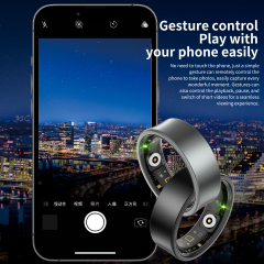 Smart Ring Fitness Tracker App Control Multi-Sport Health Care Tracker Heart Rate Sleep Activity Monitoring Android