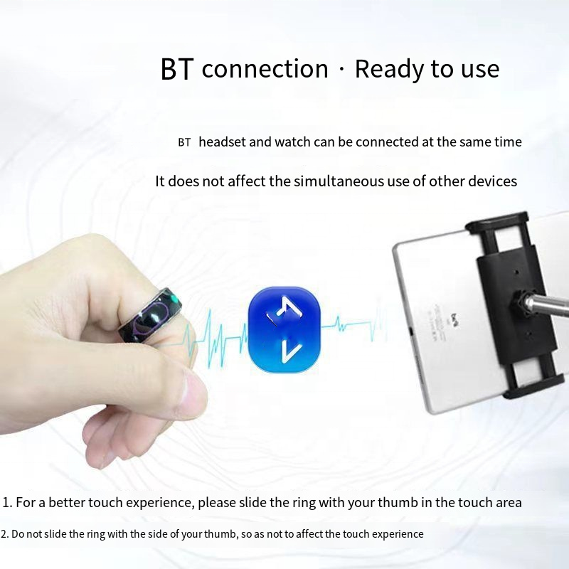 2025 Multi-Function BLE NFC Smart Ring