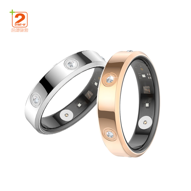 2025 Slim Smart Ring Heart Rate Blood Oxygen Monitoring Sleep Tracking Stylish And Healthy Ring Smart