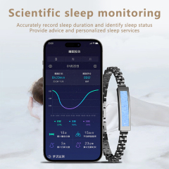 S2 Smart Bracelet Jewelry Heart Rate Blood Oxygen Sport Sleep Monitor Sport Zinc Alloy Bracelet For Women