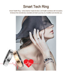 2025 Slim Smart Ring Heart Rate Blood Oxygen Monitoring Sleep Tracking Stylish And Healthy Ring Smart