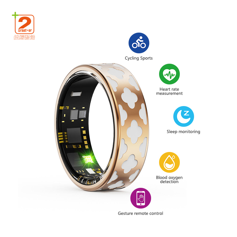 Health Care Ring Smart Daring Heart Rate Sleep Activity Multisports GPS Fitness Tracker Smartring Da Ring APP Smart Ring
