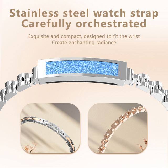 2025 Health Alerts Smart Jewelry Bracelet ECG Fall Detection APP Titanium Alloy Factory Sales Fitness Tracker