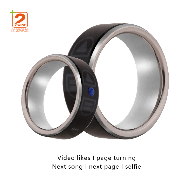 2025 Smart Ring BT New Trend Video Controller For Tik Tok Short Video Page Mobile Phone Remote Control Fitness Smart Ring Device