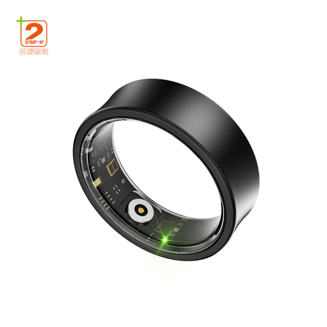 2025 Custom Control Health Intelligent Smart Ring OEM Logo App Controlled 5ATM Waterproof Wearable Devices For Galaxy