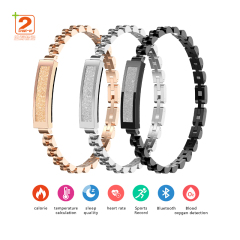Smart Bracelet The Fashionable Heart Rate And Blood Oxygen Monitor And The Smart Bracelet For Sleeping Women