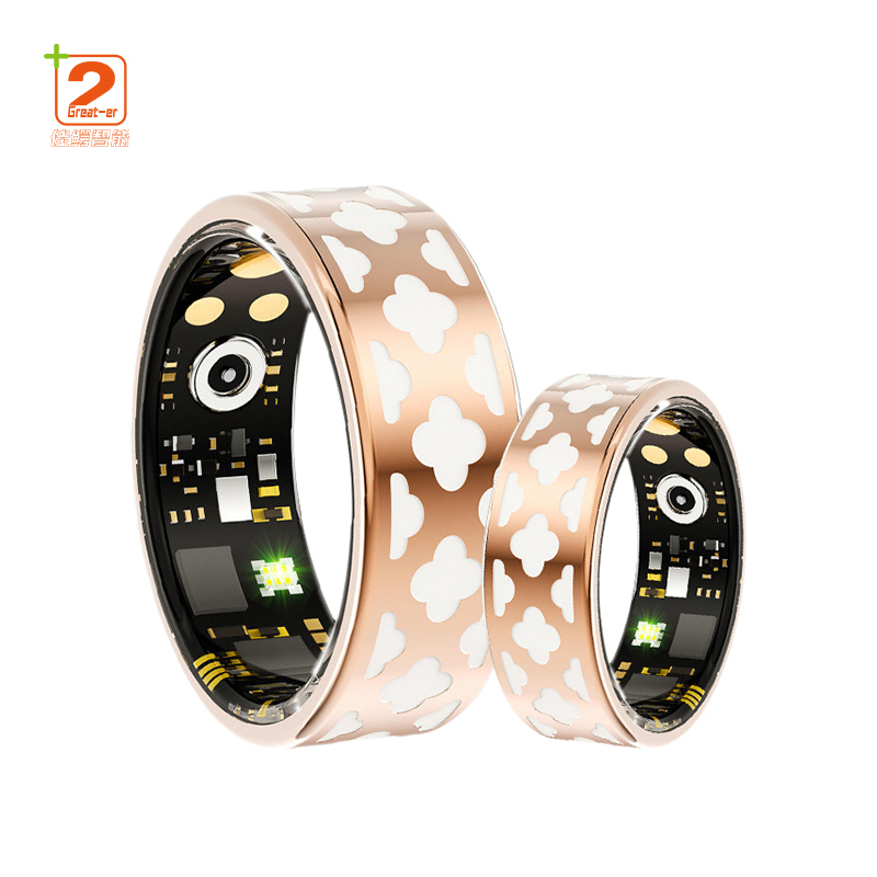 Comfort And Efficiency Smart Ring Monitoring Physical Activity Sleep Heart Rate Blood Oxygen Fitness Tracker For Men Women