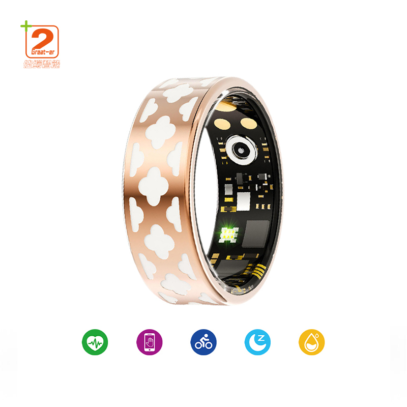 2025 Comfort And Efficiency Smart Ring Monitoring Physical Activity Sleep Heart Rate Blood Oxygen Fitness Tracker For Men Women