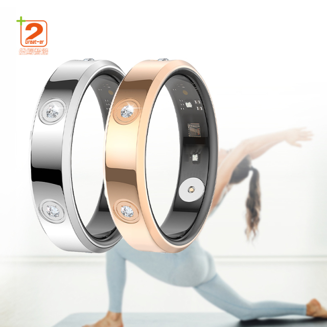 Slim Smart Ring Heart Rate Blood Oxygen Monitoring Sleep Tracking Stylish And Healthy Ring Smart