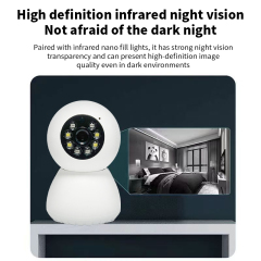 Popular Light Bulb Camera 360 Degree Panoramic WiFi Light Bulb Dual Camera HD Camera Mobile App Real-Time View