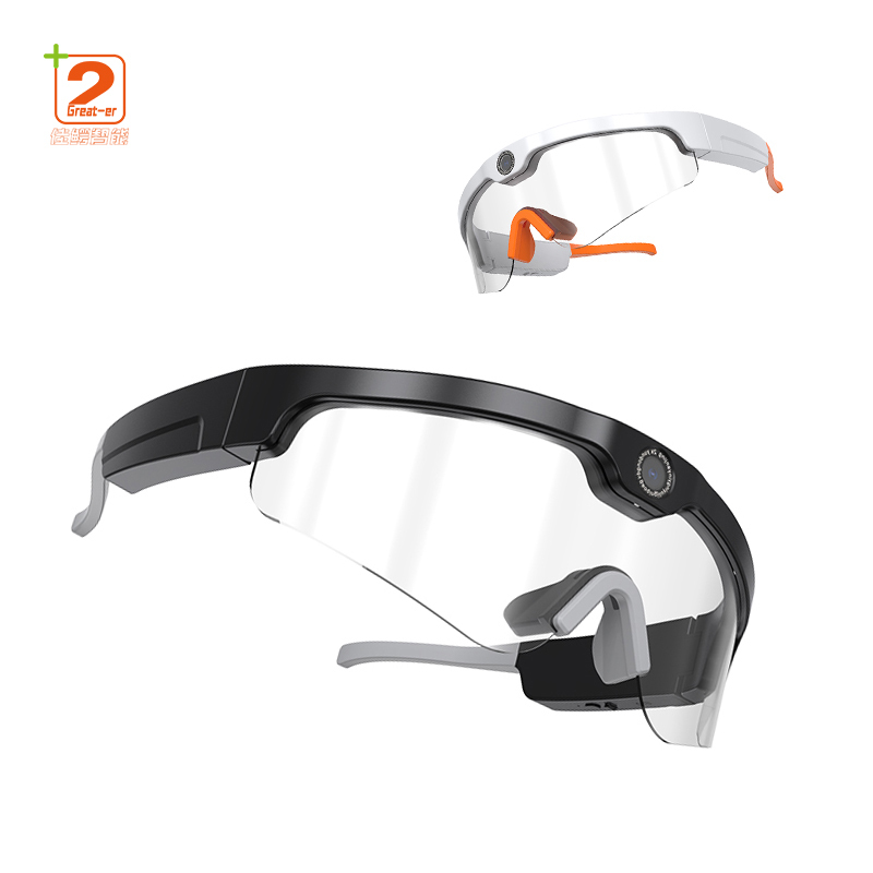 JSJM Lightweight Smart Glasses With Camera Wireless DV Sports Shooting Audio Cycling Glasses 4K Photo Sunglasses Custom Logo