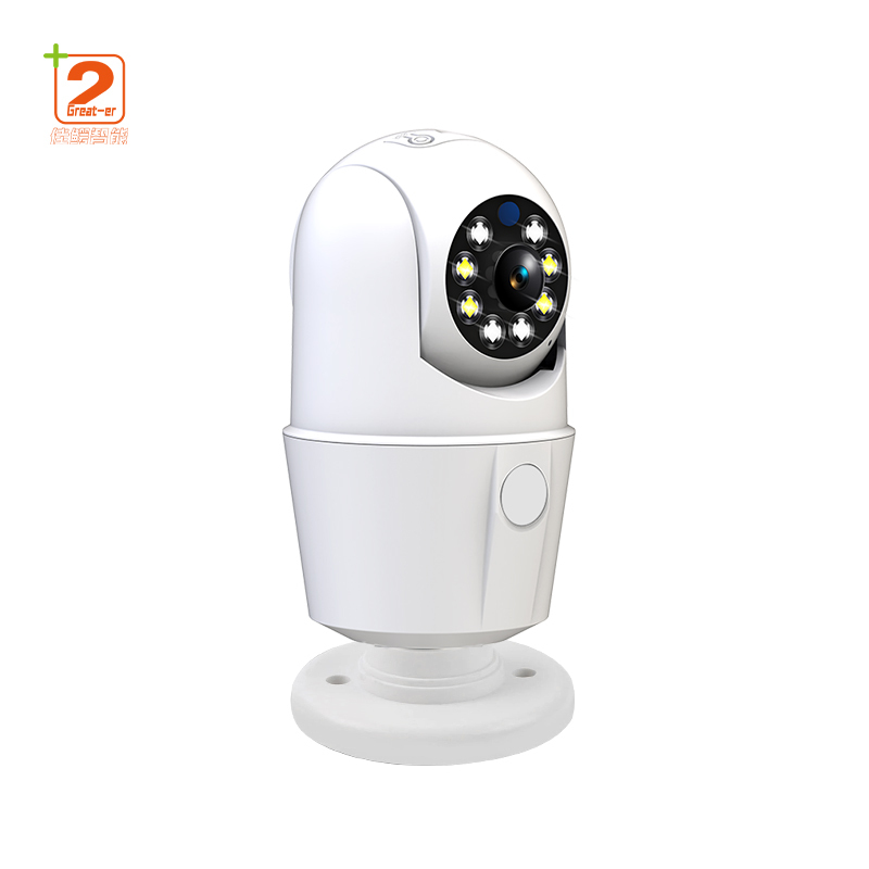 2025 1080P HD Hot Selling Smart Home Security Camera Two Way Audio WIFI CCTV Indoor Easy To Install Light Bulb PTZ Camera