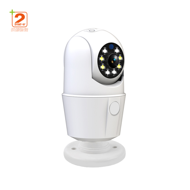 2025 1080P HD Hot Selling Smart Home Security Camera Two Way Audio WIFI CCTV Indoor Easy To Install Light Bulb PTZ Camera