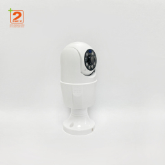The New LED Light 360-Degree WiFi Bulb Camera Monitors Indoor Cameras And Night Vision Smart Camera Mobile App Real-Time Viewing