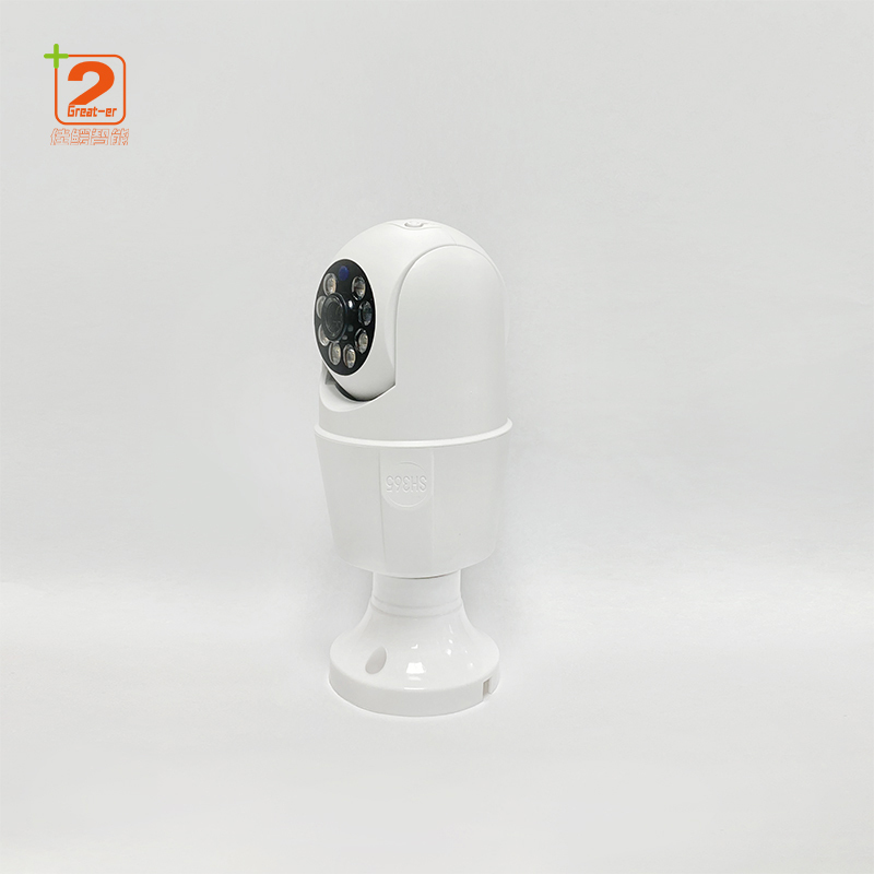 2025 The New LED Light 360-Degree WiFi Bulb Camera Monitors Indoor Cameras And Night Vision Smart Camera Mobile App Real-Time Viewing