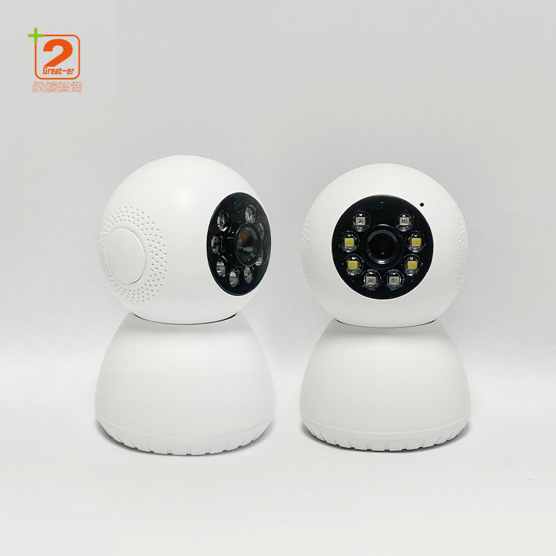 2025 Smart Home Mini WiFi Million Pixel 360-Degree Panoramic Wireless Motion Tracking Indoor Camera High Quality Wholesale