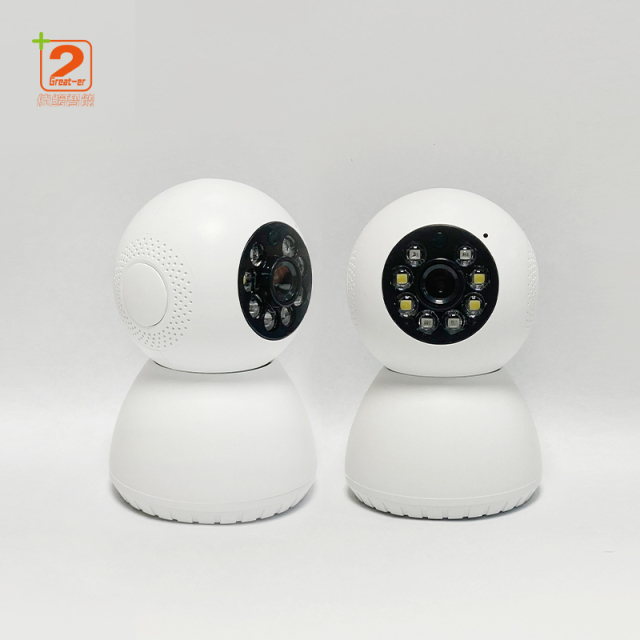 2025 Smart Home Mini WiFi Million Pixel 360-Degree Panoramic Wireless Motion Tracking Indoor Camera High Quality Wholesale