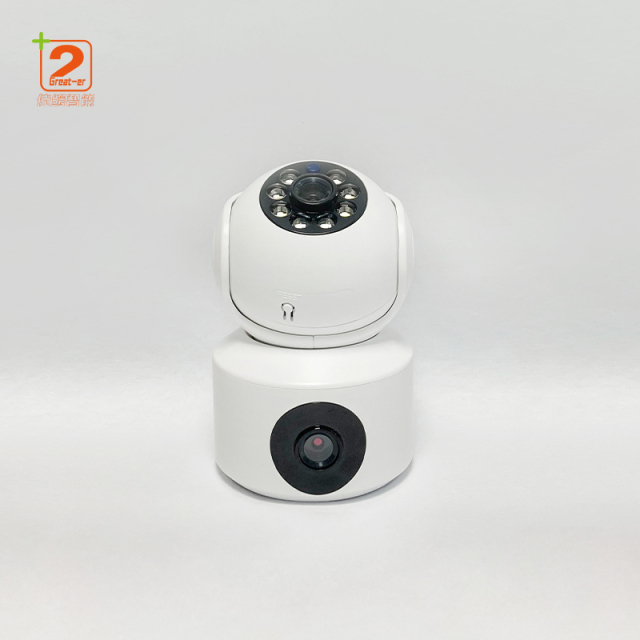 Wholesale Camera Bulb WiFi Wireless Bulb Holder With Camera Dual Lens Can Rotate 1 Megapixel Camera
