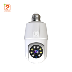 2025 The LED Light 360-Degree WiFi Bulb Camera Monitors Indoor Cameras And Night Vision Smart Camera Mobile App Real-Time Viewing