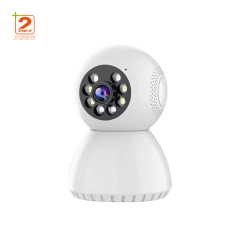 Smart WiFi Camera Night Vision Indoor Cloud Storage Memory /SD Camera 360-Degree Rotation Camera Mobile Phone Real-Time View