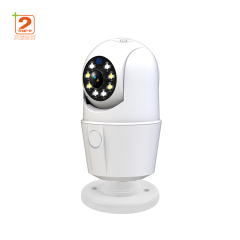 1080P Wireless WiFi Night Vision Security Camera HD Recording CMOS Imaging Light Bulb Home Stock Featuring Battery Powered Wired 2025