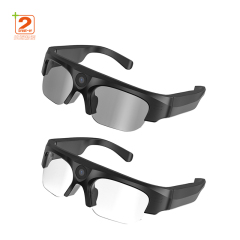 Luxury Unique High Definition Camera Smart Video Sunglasses Sports Travelling Photographic UV400 Glasses With Free Package